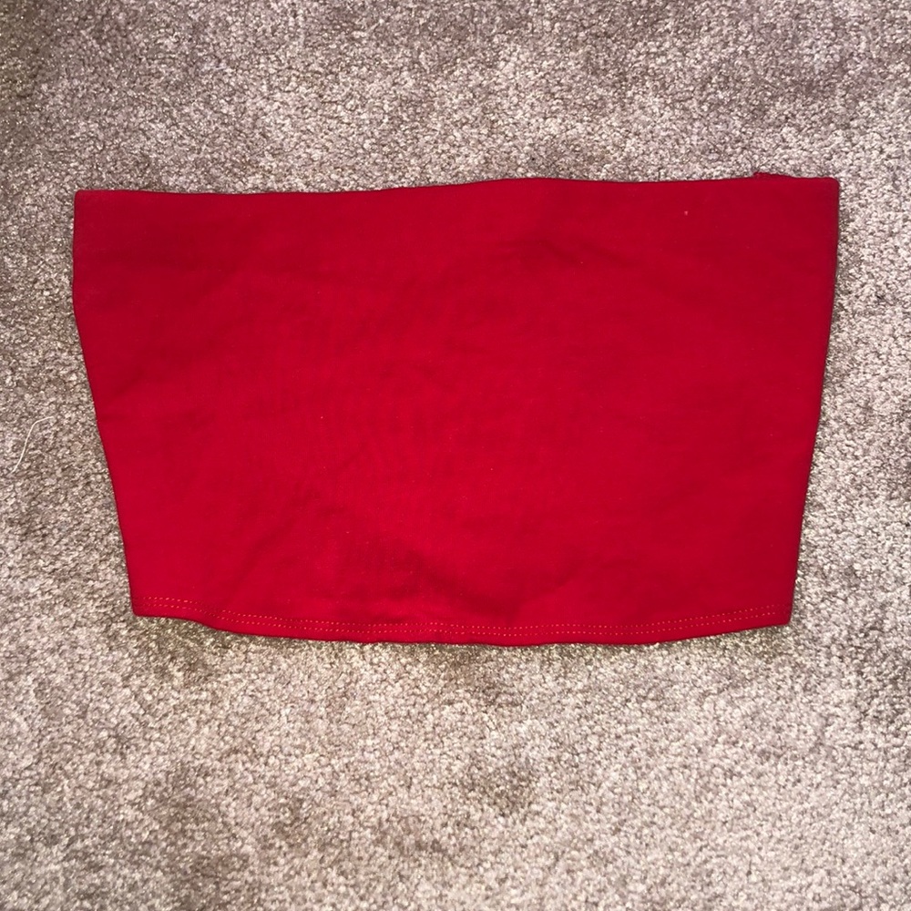 H&M Red Crop Top